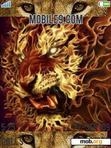 Download mobile theme Fire Lion