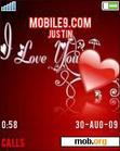 Download mobile theme I love u