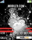 Download mobile theme Abstract heart