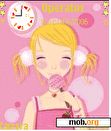 Download mobile theme Candy Girl by Ems