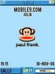 Скачать тему Paul Frank