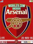 Download mobile theme Arsenal FC