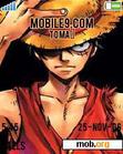 Download mobile theme One Piece Luffy