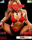 Download mobile theme Mickie James RED HOT