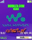 Download mobile theme Walkman_Violet