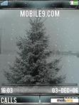 Download mobile theme Snowing_K800 Animated