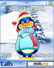 Download mobile theme Winter Hug_k750