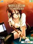 Download mobile theme Anime