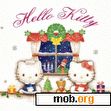 Download mobile theme Hello Kitty Christmas1