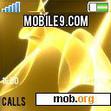 Download mobile theme yellow glow
