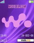Download mobile theme walkman Purple