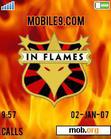 Download mobile theme In flames