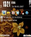 Download mobile theme BrownFlower