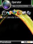 Download mobile theme Black Vista by Deya