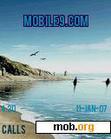 Download mobile theme Animated sea