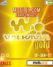 Download mobile theme Walkman Gold