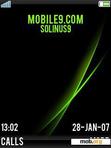 Download mobile theme Flare GreenTheme