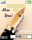 Download mobile theme Miss You