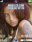 Download mobile theme Tattoo Girl 2