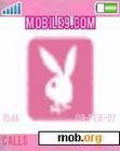 Download mobile theme Playboy Ani Pink-White