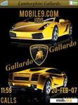 Download mobile theme lamborghiniGallardo