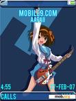 Download mobile theme Haruhi Rocks!