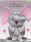 Download mobile theme Animated Elephant