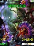 Download mobile theme Flowers disolve gif 4.6