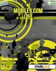 Download mobile theme yellow abstract