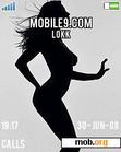 Download mobile theme shadow girl