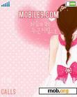 Download mobile theme Pink pink