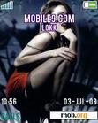 Download mobile theme vampire girl