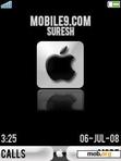 Download mobile theme Apple Black