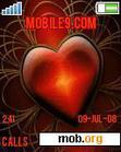 Download mobile theme firelove animated