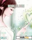 Download mobile theme Rain of Love