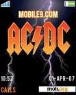 Download mobile theme AC/DC W810i