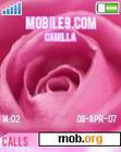 Download mobile theme Pink Rose