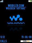 Download mobile theme walman azul