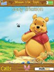 Скачать тему Winnie the Pooh K800