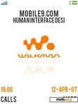 Скачать тему walkman