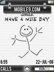 Download mobile theme HAVE A NICE DAY