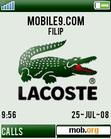 Скачать тему Lacoste