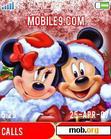 Download mobile theme Cartoon Christmas z610