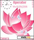 Download mobile theme pink flower by lizbui