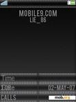 Download mobile theme Black Grid K800