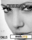 Download mobile theme Angelina Jolie 3