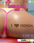 Скачать тему i love honda