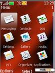 Download mobile theme Red Windows 2007