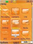 Download mobile theme orange