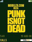 Download mobile theme Punk Is Not Dead